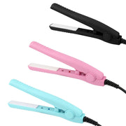 Hair Straightener Flat Iron Comb Crimper Curling Iron &  Hair Straightener Mini Brush