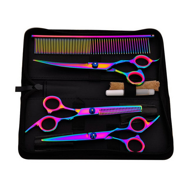 Haircut Set Professional Sharp Hair Cutting & Thinning Scissors