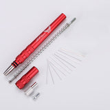 Engraved Pen with  20 Blades Stainless Steel Blades for Eyebrows and Designs